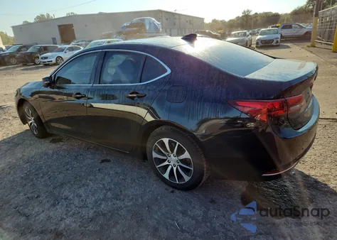 2016 Acura Tlx from USA, damaged, VIN 19UUB1F36GA011237